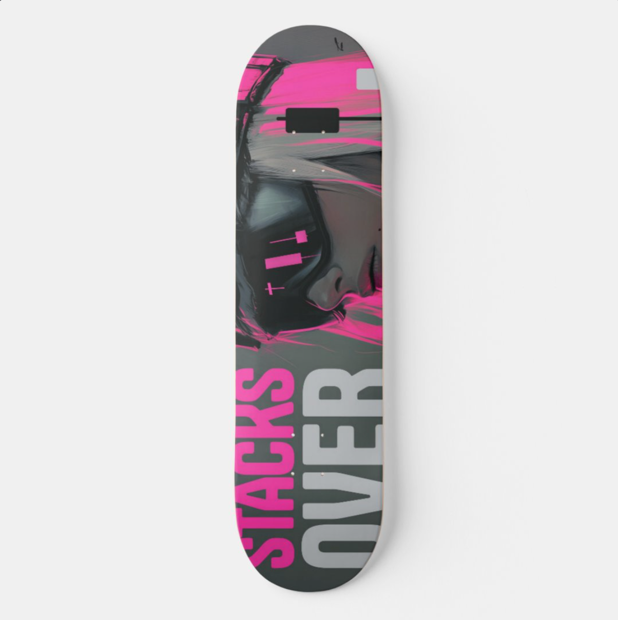 STACKS OVER STRESS SKATEBOARD WALL ART 100/100